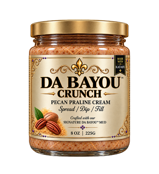 Da Bayou Crunch™ (Pecan Praline Cream (Mud) + Kataifi)