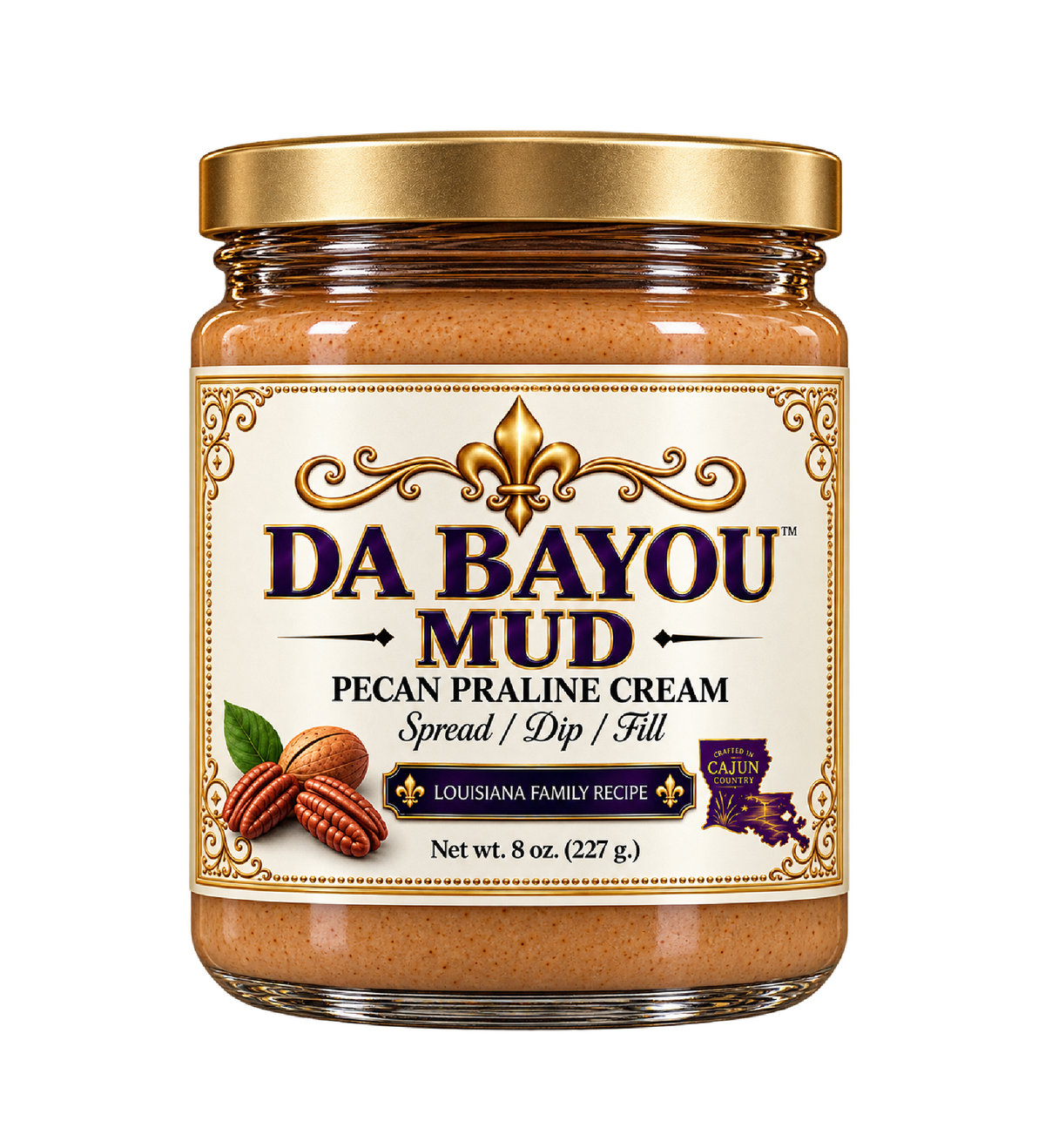 Da Bayou Mud™ (Pecan Praline Cream)